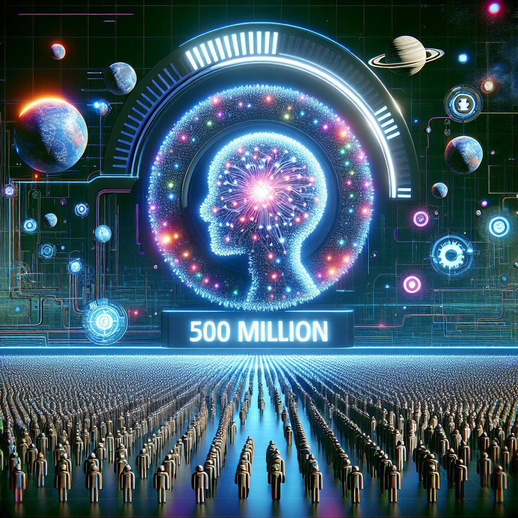 챗GPT 5억명 돌파 혁신적 AI 신기록 달성
