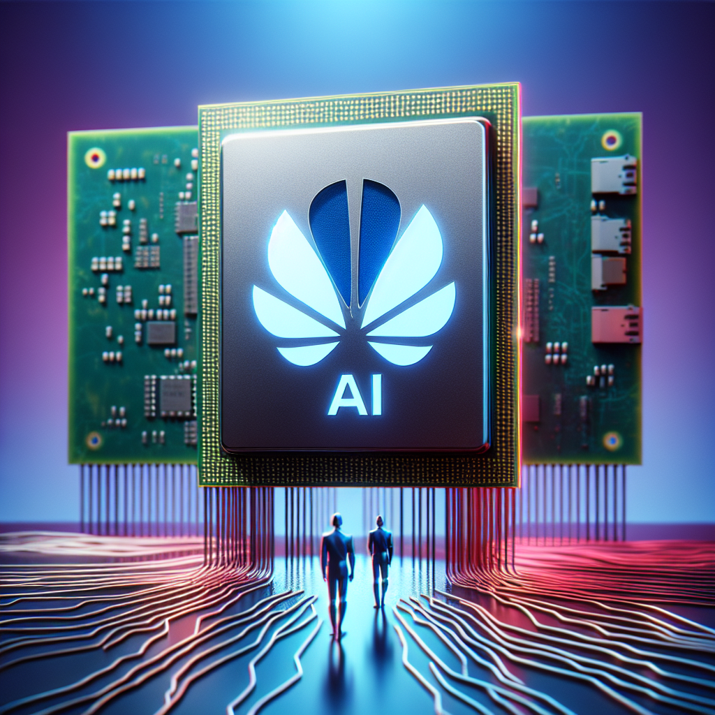 화웨이 자체 AI 칩 개발로 엔비디아에 도전장